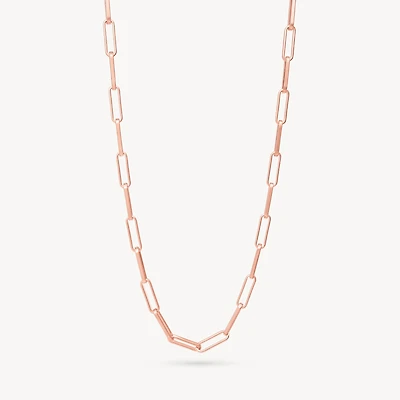 Rose Gold Era Chain Necklace