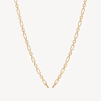 Figaro Chain Charm Necklace Base