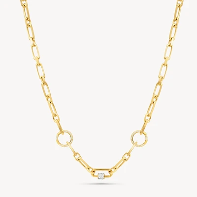 Multi-Station Charm Necklace