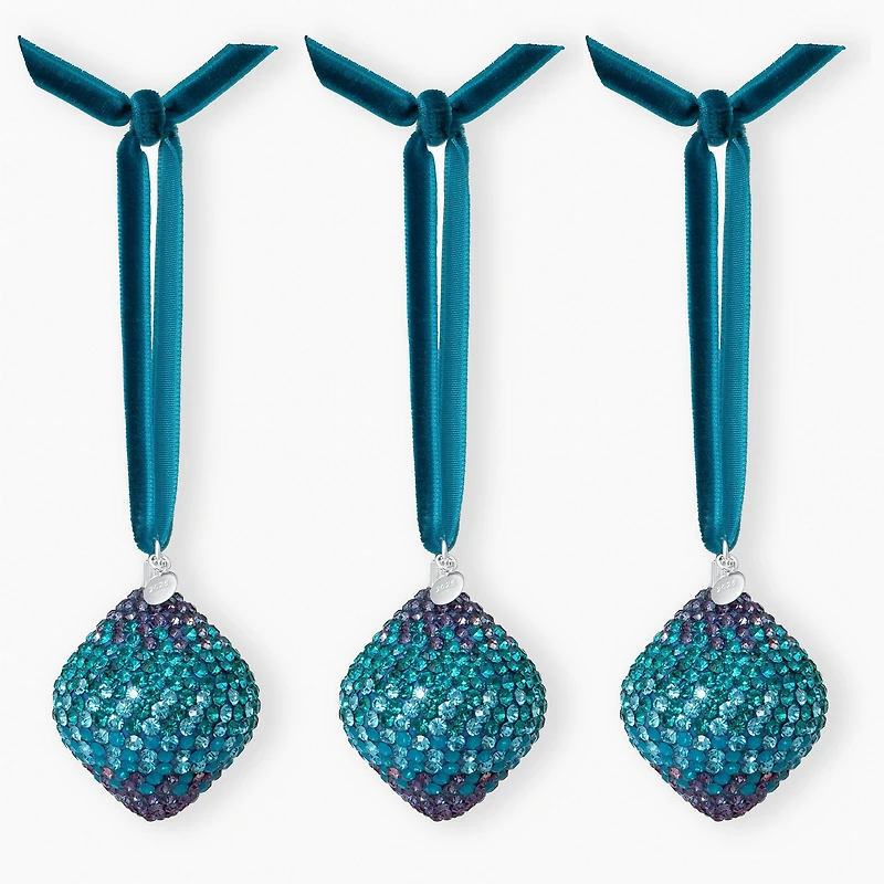 Holiday Lights Ornament Trio Set