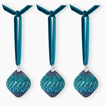 Holiday Lights Ornament Trio Set