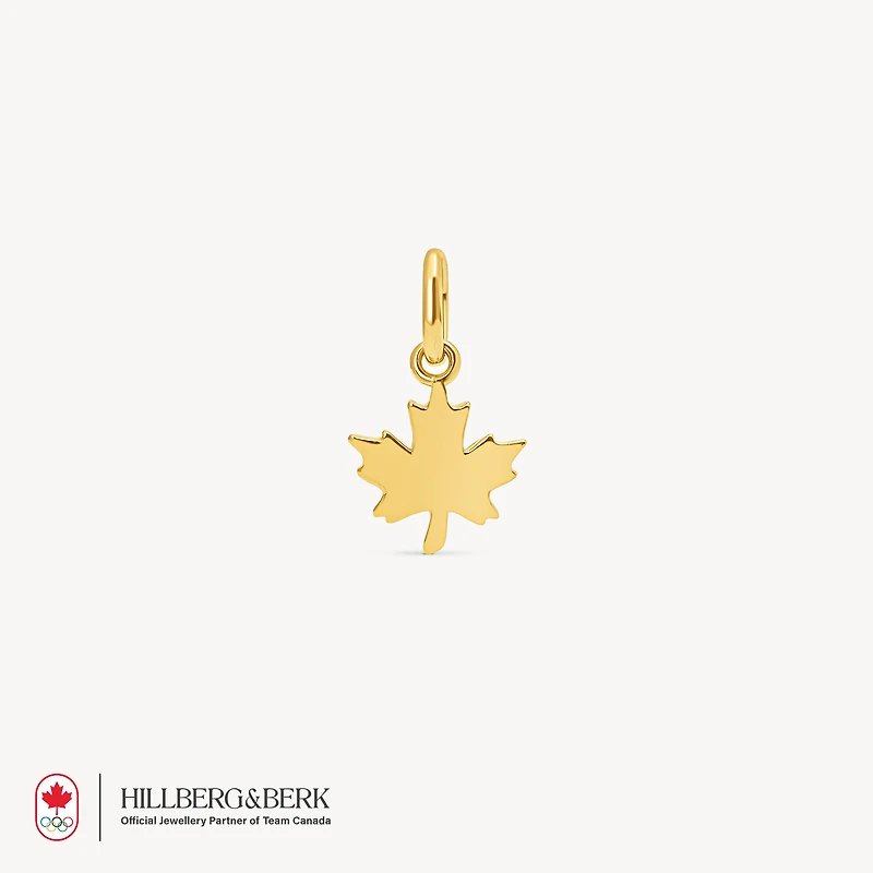 Maple Leaf Charm