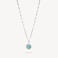Mermaid Scales Sparkle Ball™ Clip Chain Necklace