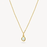Opal Charm Necklace