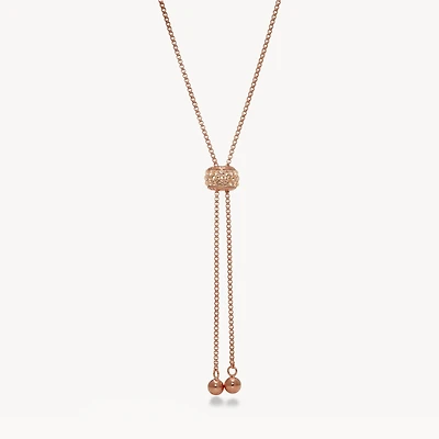 Sparkle Bolo Tie Necklace