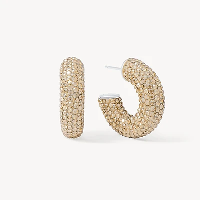 Sparkle Chunky Hoops