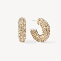 Sparkle Chunky Hoops
