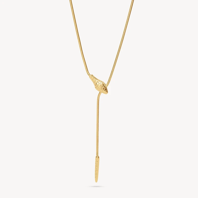 Serpent Y Necklace