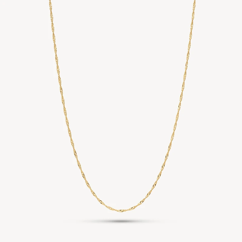 Singapore Slider Chain Necklace