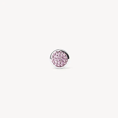 Lilac Sparkle Bezel Charm
