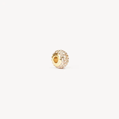 Sparkle Rondelle Charm
