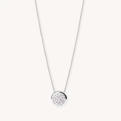 Sparkle Bezel Necklace