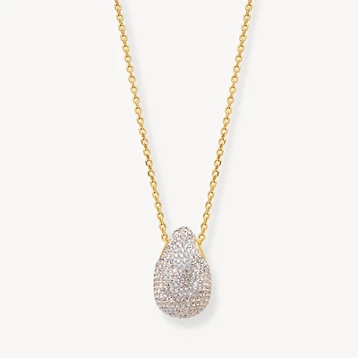 Champagne Sparkle Ultra Drop Necklace