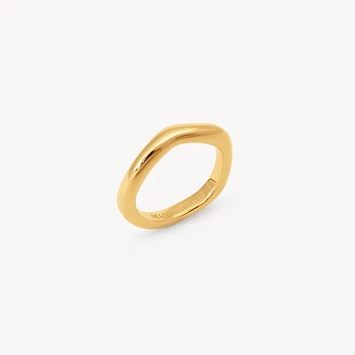 Thin Wave Ring