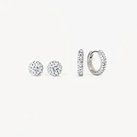 Always On Sparkle Hoops and Studs Gift Set