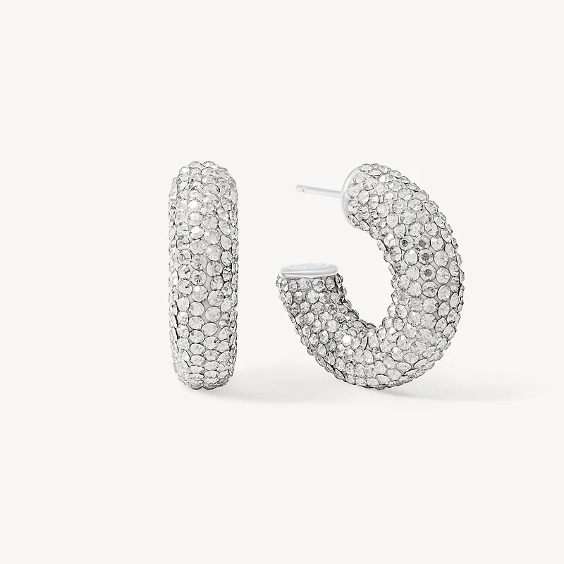 Sparkle Chunky Hoops