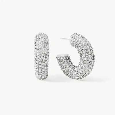 Sparkle Chunky Hoops