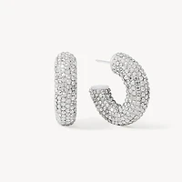 Sparkle Chunky Hoops