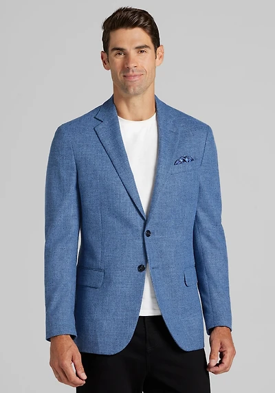 Men's Jos. A. Bank Tailored Fit Comfort Stretch Sportcoat at Jos. A. Bank, Blue