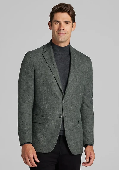 Men's Jos. A. Bank Tailored Fit Comfort Stretch Sportcoat at Jos. A. Bank, Green