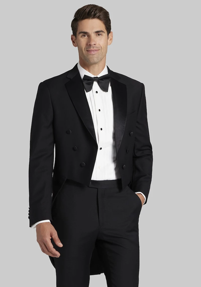 Men's Jos. A. Bank Tailored Fit Tuxedo Dinner Jacket at Jos. A. Bank, Black