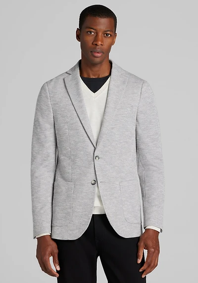 Men's Jos. A. Bank Comfort Stretch Slim Fit Knit Sportcoat at Jos. A. Bank, Grey