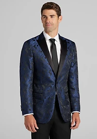 Men's Jos. A. Bank Tailored Fit Paisley Dinner Jacket at Jos. A. Bank, Blue