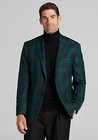 Men's Jos. A. Bank Traditional Fit Blackwatch Dinner Jacket at Jos. A. Bank, Green