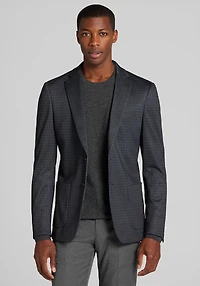 Men's Jos. A. Bank Comfort Stretch Slim Fit Check Knit Sportcoat at Jos. A. Bank, Grey