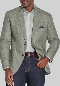 Men's Johnston & Murphy Tailored Fit Conley Blazer at Jos. A. Bank, Green