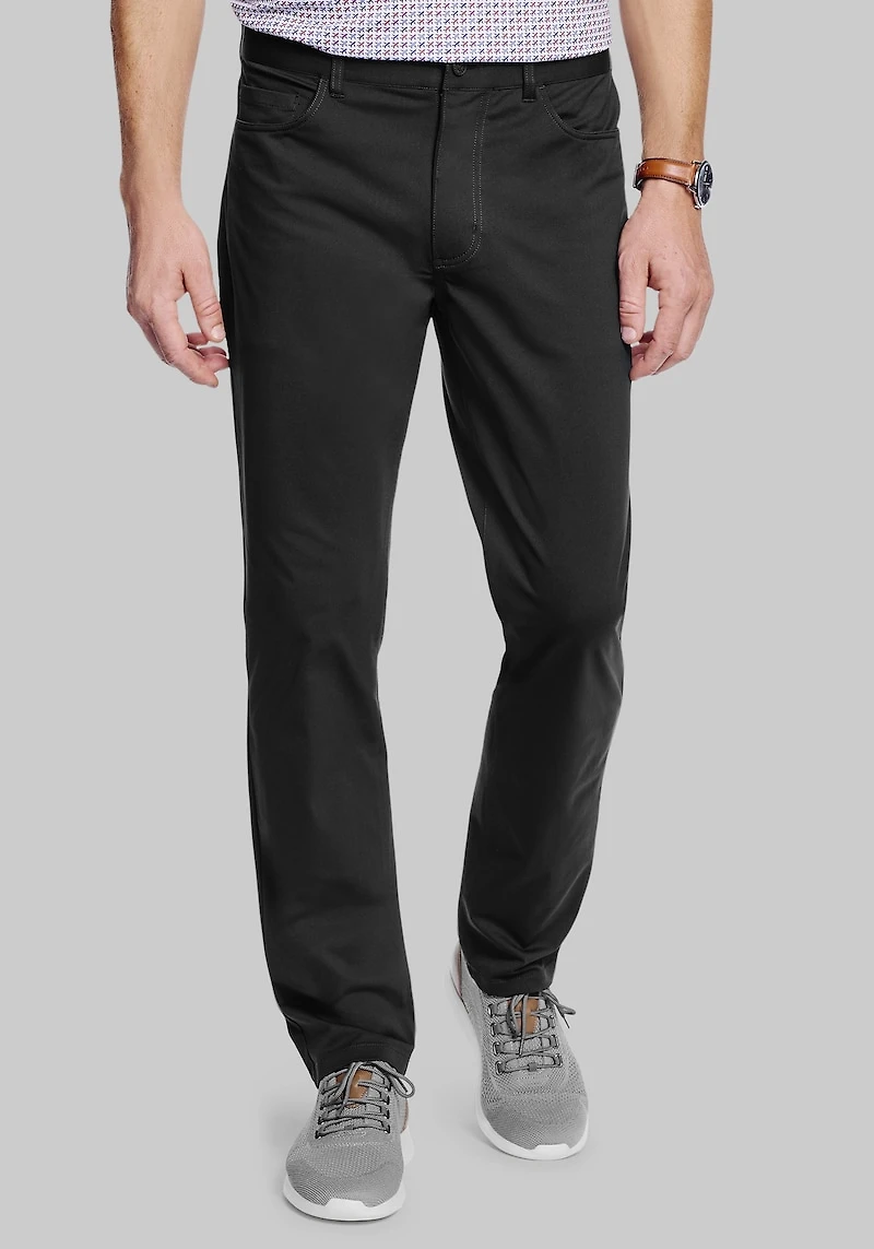 Men's Johnston & Murphy 5-Pocket Pants at Jos. A. Bank, Black
