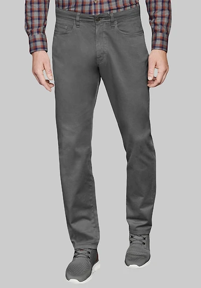 Men's Johnston & Murphy Five Pocket Pants at Jos. A. Bank, Charcoal/Grey