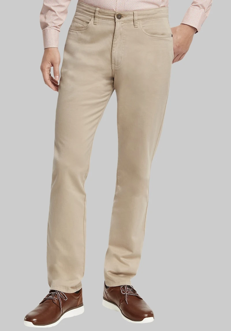 Men's Johnston & Murphy Five Pocket Pants at Jos. A. Bank, British Tan