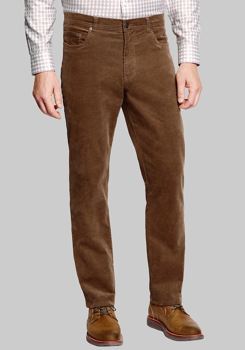 Men's Johnston & Murphy Corduroy Pants at Jos. A. Bank, Camel/Tan