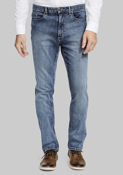 Men's Johnston & Murphy 5-Pocket Jeans at Jos. A. Bank, Dark Wash