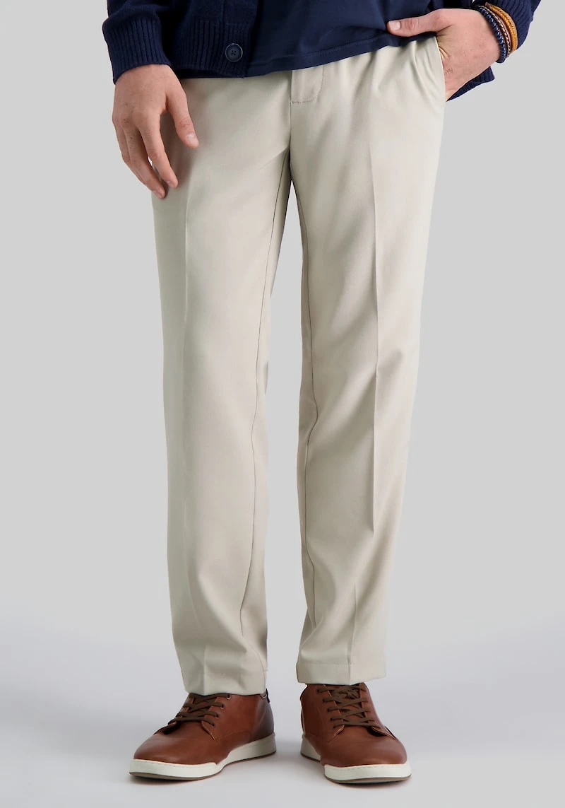 Men's Haggar Cool Right® Performance Flex Pants at Jos. A. Bank, Cream/Natural/White