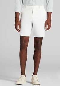 Men's Jos. A. Bank Tailored Fit Comfort Stretch Shorts at Jos. A. Bank, Cream/White
