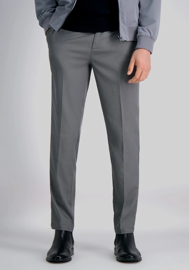Men's Haggar Slim Fit Cool Right® Performance Flex Pants at Jos. A. Bank, Grey