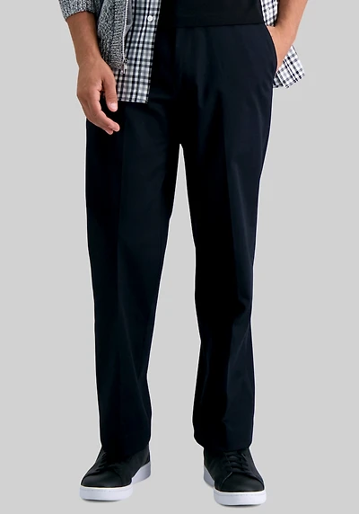 Men's Haggar Classic Fit No Iron Pants at Jos. A. Bank, Black