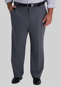Men's Big & Tall Haggar Classic Fit No Iron Pants at Jos. A. Bank, Charcoal/Grey