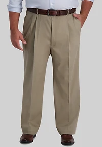 Men's Big & Tall Haggar Classic Fit No Iron Pants at Jos. A. Bank, Tan