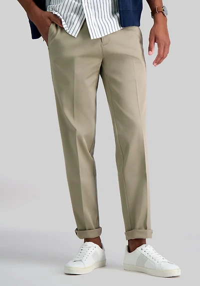 Men's Haggar Straight Fit No Iron Pants at Jos. A. Bank, Tan