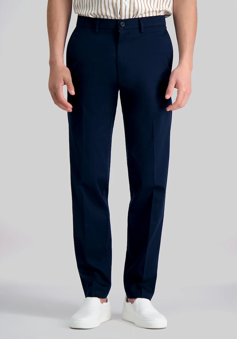 Men's Haggar Straight Fit No Iron Pants at Jos. A. Bank, Blue/Dark Navy