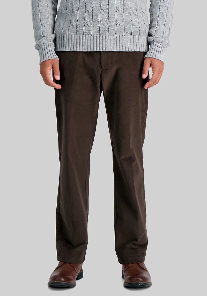 Men's Haggar Classic Fit Corduroy Pants at Jos. A. Bank, Brown