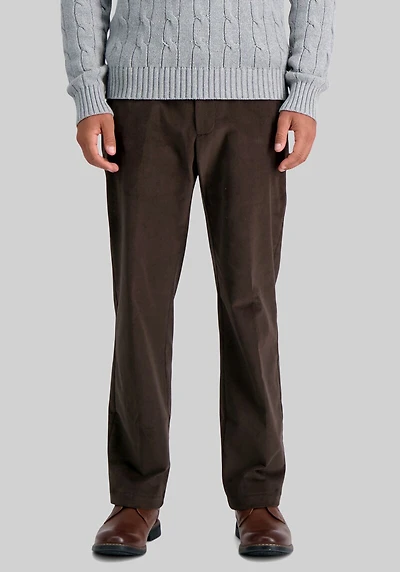 Men's Haggar Classic Fit Corduroy Pants at Jos. A. Bank, Brown