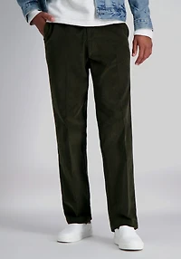 Men's Haggar Classic Fit Corduroy Pants at Jos. A. Bank, Dark Green