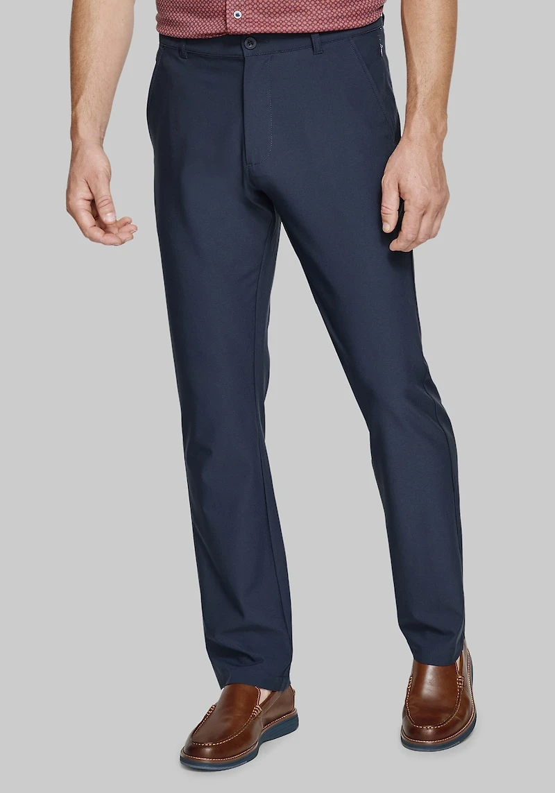 Men's Johnston & Murphy Tailored Fit XC4 Performance Pants at Jos. A. Bank, Blue/Navy,