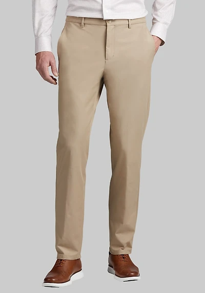 Men's Traveler Performance Chinos - Tailored Fit at Jos. A. Bank, Tan