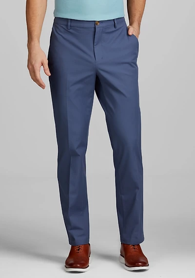 Men's Traveler Performance Chinos - Tailored Fit at Jos. A. Bank, Blue