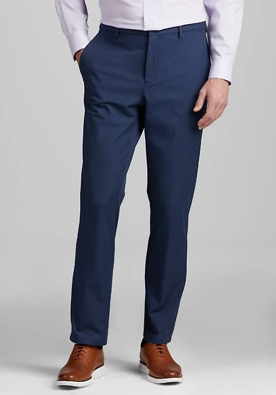 Men's Traveler Performance Chinos - Tailored Fit at Jos. A. Bank, Blue/Navy